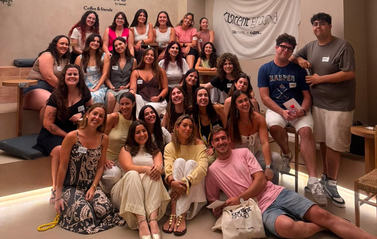 Las asistentes de la tercera edición, todas juntas en The Patio